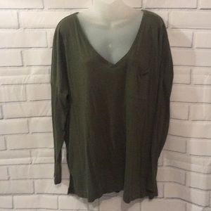 Old navy army green long sleeve